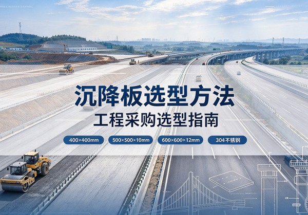 黄冈沉降板选择方法