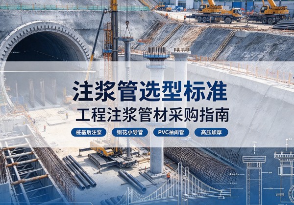 黄冈注浆管选型标准